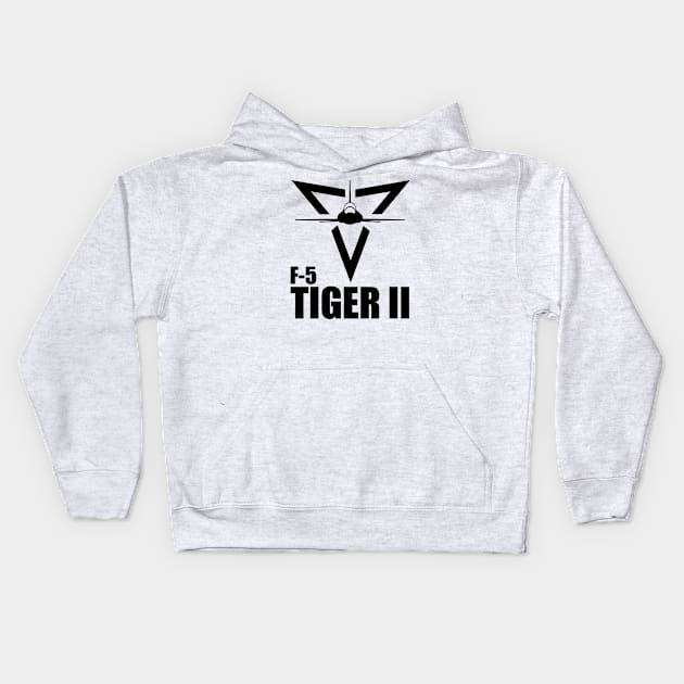 F-5 Tiger II Kids Hoodie by TCP